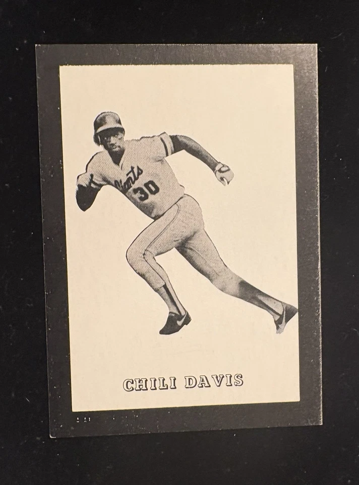 Ajax 1983 comida para perros béisbol Chili Davis Foto 1 de 2