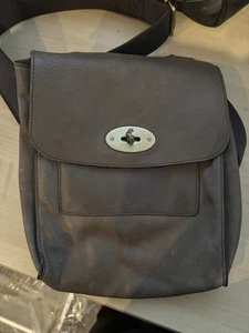 Mulberry Anthony Brown Leather Messenger Bag - Picture 1 of 3