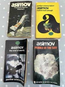 Isaac Asimov Vintage Original Paperback Book Collection, 4 Novels 1960’s-1970’s - Bild 1 von 7