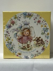 SPRINGBOK Vintage Mini Jigsaw Puzzle NEW "Friends & Fun Go Together" Girl Puppy - Picture 1 of 3