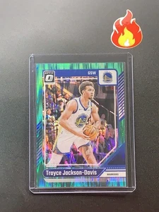 2024-25 Panini Donruss Optic #210 Trayce Jackson-Davis, Green Shock /149 - Bild 1 von 3