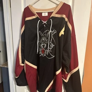 Chicago Wolves Minor League Hockey Jersey Alpha Wolf 2013-14 Season Ticket Hold - Picture 1 of 7