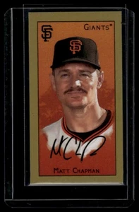 2025 Topps T205 #NNO Matt Chapman Blank Back ~ /10 - Picture 1 of 2