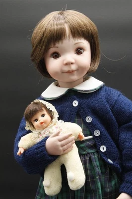 Dianna Effner 1993 Expressions Bedtime Jenny 20" OOAK Porcelain Art Doll Carol - Image 1 of 4