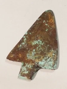 Pungiglione freccia in rame massiccio vintage Anaconda Mining Co. Washoe Melter Montana - Foto 1 di 7