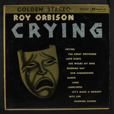 ROY ORBISON: crying MONUMENT 12" LP 33 RPM - Image 1 of 2