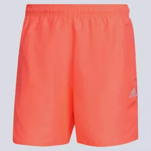adidas Mens Classic 5 in Swim Trunks Swimwear Shorts Size: XL Acid Red-Pink - Picture 1 of 6