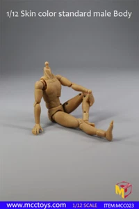 MCCToys 1/12 männliche Figur Körpermodell Standard Muskelspielzeug für 6" Action flexibel - Bild 1 von 12