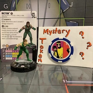 Heroclix Rictor 009 DPWX Common mit Mystery Action Token - Bild 1 von 1