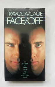 Face/Off VHS 1997 Tape Movie Nicolas Cage John Travolta NEW SEALED - Foto 1 di 3