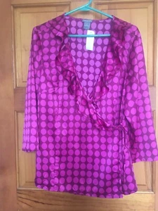 Neu mit Etikett Ann Taylor 3/4-Arm-Shirt pink 16 - Bild 1 von 6