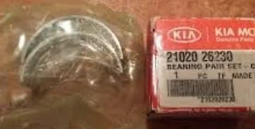 JUEGO DE PARES DE RODAMIENTOS GENUINO NUEVO HYUNDAI ACCENT 2003-2006 - CIGÜEÑAL, STD-C Foto 1 de 3