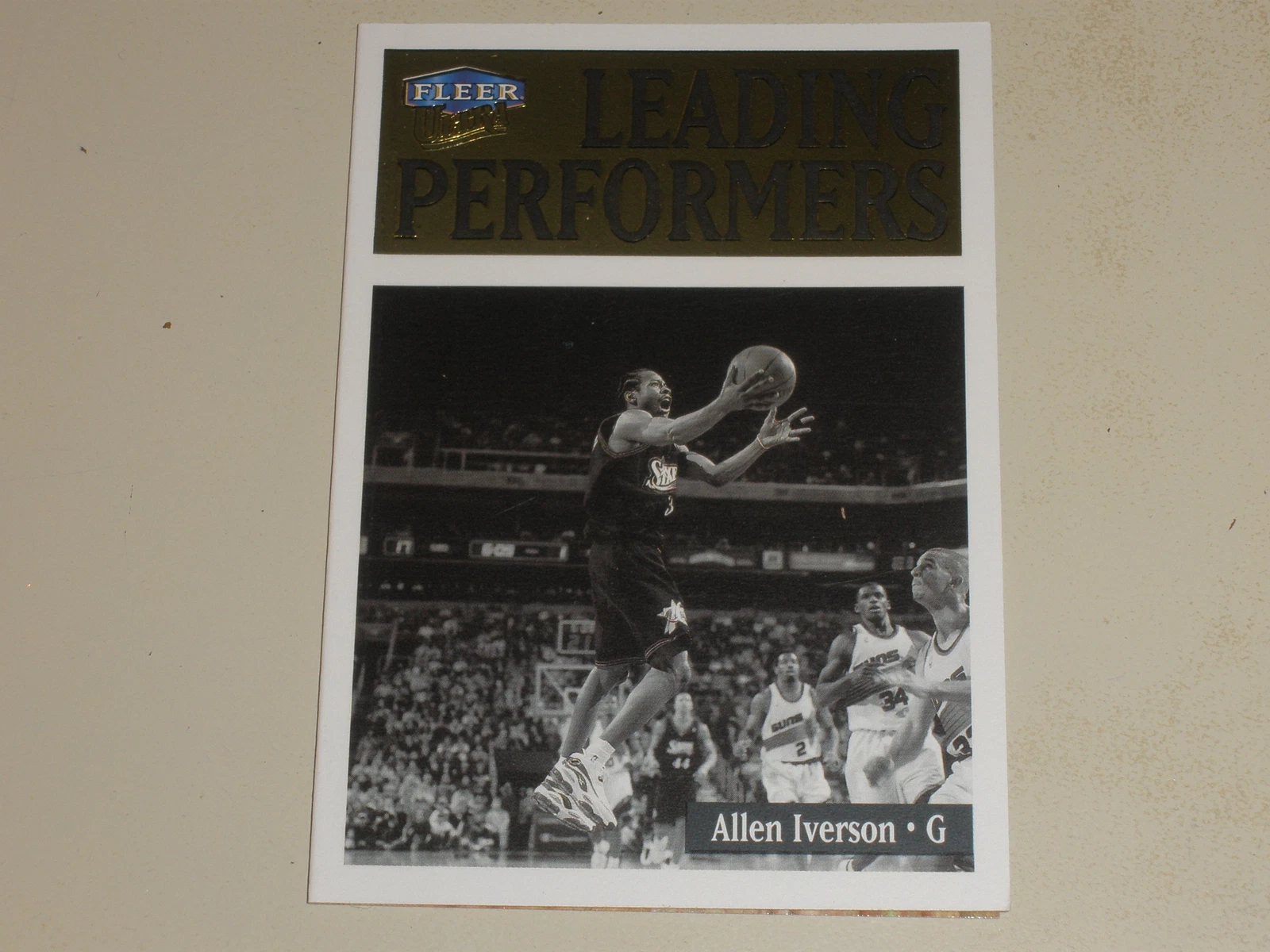 1998-99 Fleer Ultra Leading Performers #1 Allen Iverson