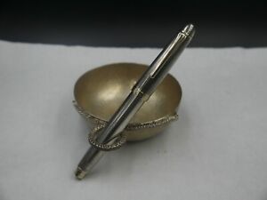 Sailor 1911 King of Pens Sterling Silver Fountain Pen Nib M 21K Gold - Excellent