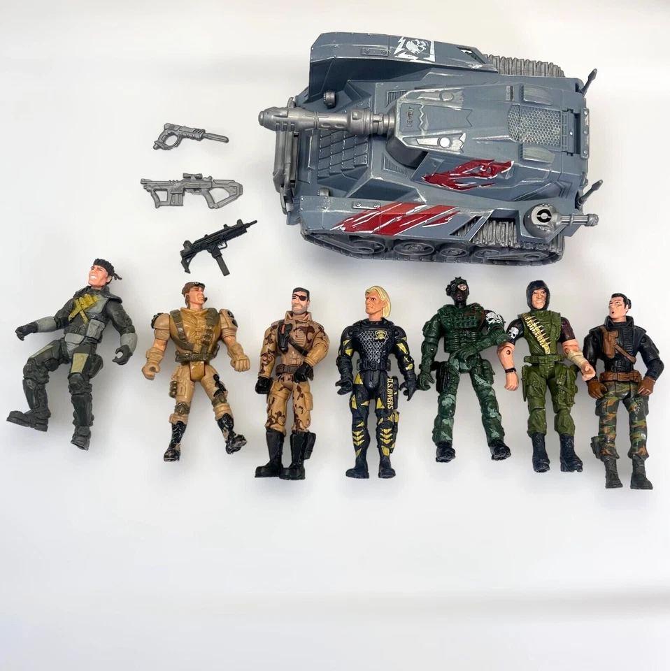 Lote de figuras de acción The Corps Ultimate Showdown Lanard 3,75" 2010 Diesel Troll Foto 1 de 4