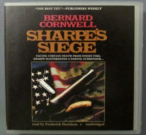 SHARPE'S SIEGE by BERNARD CORNWELL UNABRIDGED 9 CD'S BLACKSTONE EXCELLENT C31 - Picture 1 of 2