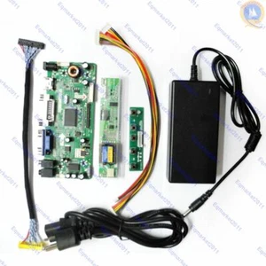 DVI/VGA LCD Lvds Inverter Board Controller Diy Kit and 12V 4A power adapter HD-M - Picture 1 of 1