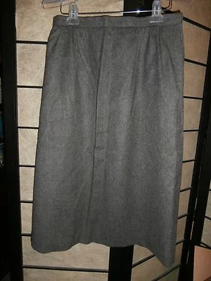 FALDA MUJER Richard Evans TALLA 16/mezcla lana línea a TOTALMENTE FORRADA GRIS Foto 1 de 3