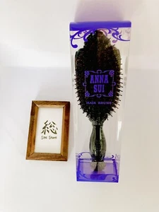 Cepillo de pelo ANNA SUI negro nuevo - Imagen 1 de 5