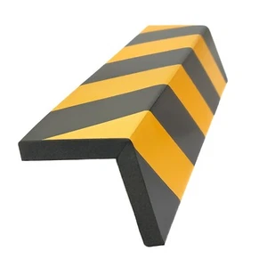 Protector de esquina de borde de pared de espuma EVA reflectante almohadilla protectora de parachoques para puerta de garaje de automóvil - Imagen 1 de 12