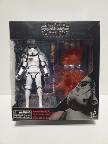 Star Wars The Black Series Stormtrooper with Blast Accessories 6" Inch Cover