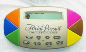 Vtg 1997 TRIVIAL PURSUIT Hasbro/Parker Brothers, Old Handheld Working Video Game - Picture 1 of 4