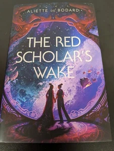 Aliette De Bodard - The Red Scholar’s Wake Signed Bookplate Illumicrate - NEW - Picture 1 of 5