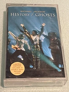 Michael Jackson - History / Ghosts - Cassette Tape Single - 1997 Epic/MJJ - Picture 1 of 6