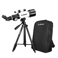 for Adults Beginners Kids with Backpack Eyepiece and Find Scope SVBONY SV501P Telescope 70mm Fully Coated Glass Optical Telescope