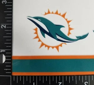 MIAMI DOLPHINS  mini Helmet Decals - Picture 1 of 4