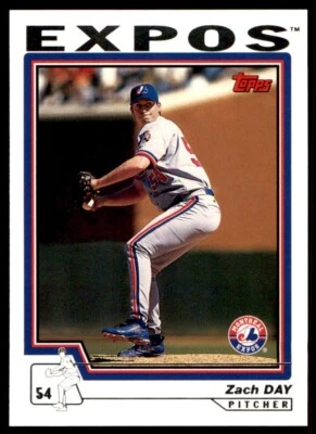 2004 TOPPS #97 ZACH DAY MONTREAL EXPOS - Image 1 of 2