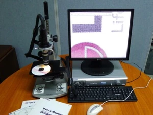KEYENCE Digital Microscope VH-5500, VH-Z20K(20x~200x) Lens, VH-S30B - Picture 1 of 15
