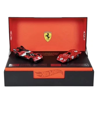 Hotwheels 1/64 🇲🇫 2025 RLC Ferrari Heritage Box 2 Cars  Ferrari 312P + 499P - Photo 1/4