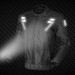 Men’s Motorcycle Jacket 3 Layer Waterproof Touring Riding Gear - Foto 1 di 10