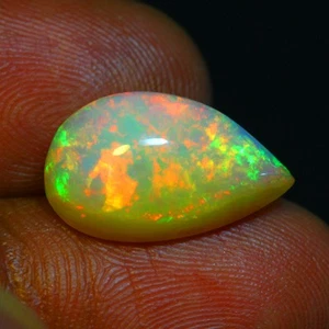 4.74 Cts_Extreme Full Fire_100 % Natural Unheated RAINBOW 3D Flash Welo Opal - Picture 1 of 5