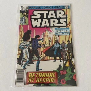 Star Wars 43 Muy Fino - En estado bastante bueno - 7.5 1st Lando And Lobot 1981 Marvel - Imagen 1 de 1