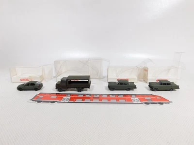 4X Wiking H0 1:87 696 Bundeswehr BW Opel Blitz Kapitän Astra Mint Box #DN226-0,5 - Immagine 1 di 4