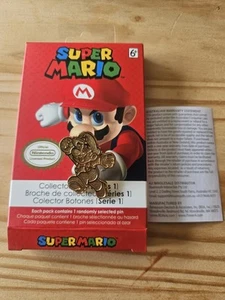 Nintendo Super Mario Bros. (2016) Mario Rare Gold Collector Pin - Picture 1 of 5
