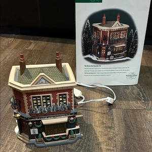 Department 56 Dickens Village Series The Horse and Hounds Pub 58340 - Picture 1 of 11