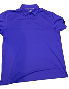 Under Armour Herren Lila Polo XXL Kragen Kurzarm Shirt 2XL Heat Gear - Bild 1 von 5