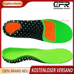 Einlegesohlen Schuheinlagen orthopädische Gel Sport Arbeitsschuhe Fersensporn. - Picture 1 of 11