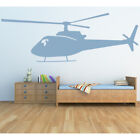 Autocollant mural hélicoptère transport avion autocollant mural garçons chambre décoration intérieure