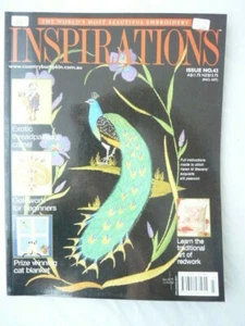 Inspirations Back Issue Magazine The World's Most Beautiful Embroidery Issue 43 - Picture 1 of 1