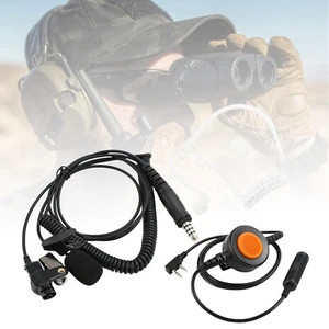 7.1-A3 Transparent Air Tube Headset w Mic For Kenwood TK-208 TK-220 TK-240 TH-28 - Zdjęcie 1 z 19