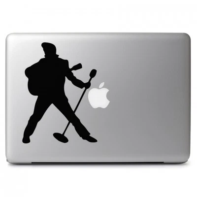 Elvis Guitar Dance for Macbook Air/Pro Laptop Car Window Vinyl Decal Sticker - Image 1 of 4