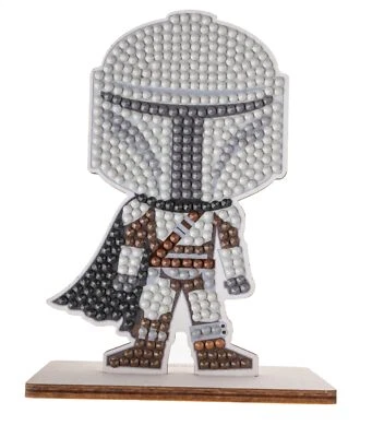 CRAFT BUDDY Mandalorian - Crystal Art Buddy Kit (Star Wars)