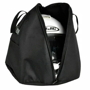 Oxford Lidsack Motorcycle Helmet Bag Motorbike Crash Lid Storage Carry Black New - Picture 1 of 8