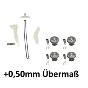 Steuerkettensatz+Kolben für BMW Mini Peugeot 1.6i N14B16A 11318618317 081PI00110 - Bild 1 von 6