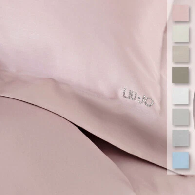 Completo lenzuola Ninfea Liu Jo in Raso di cotone Matrimoniale V642 - Immagine 1 di 4