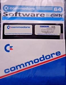 COMMODORE 128 -- COMMODORE 128 TUTORIAL DISK (COMMODORE - DISK) - Picture 1 of 2